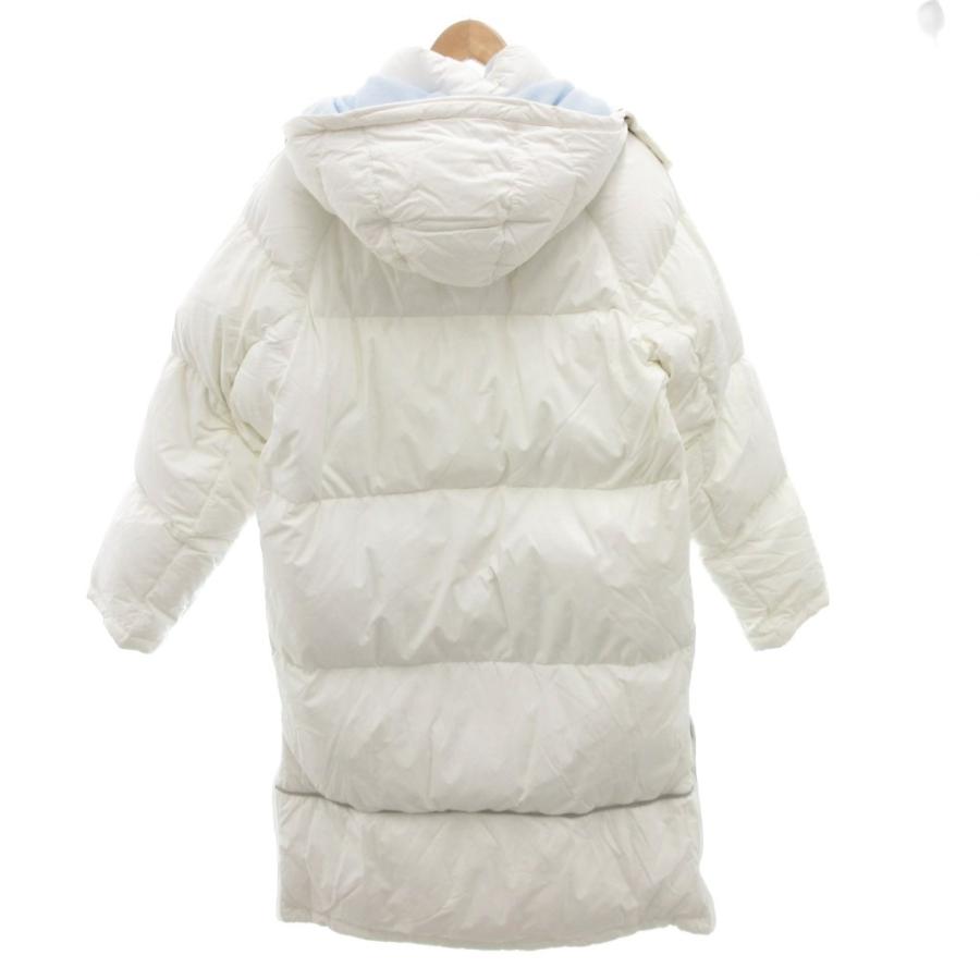 NIKE（ナイキ） ダウンコート ベンチコート L 白 ホワイト スタンド
