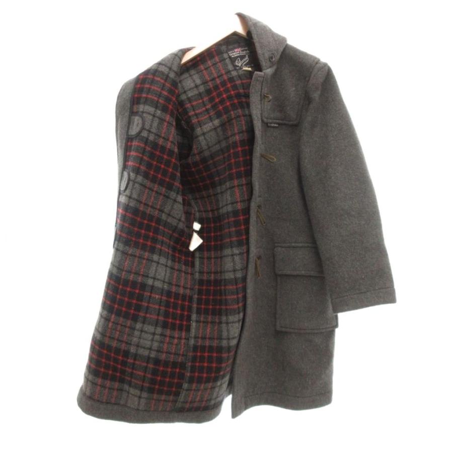 グローバーオール Gloverall モリス ダッフルコート 裏チェック 膝丈