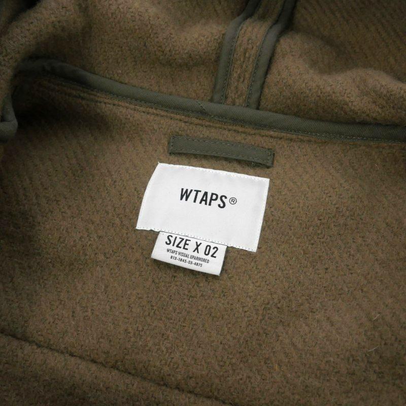 ダブルタップス WTAPS STRAITS COAT ストレート ダッフルコート フード