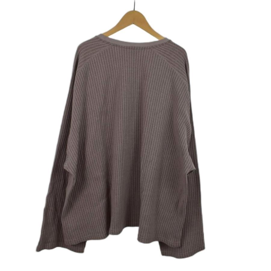 アンセルム ANCELLM 24SS OVER RIB LS T-SHIRT 長袖 2 グレー ANC-CT48