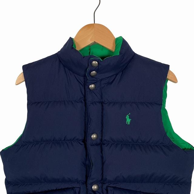 ポロ ラルフローレン POLO RALPH LAUREN ダウンベスト リバーシブル