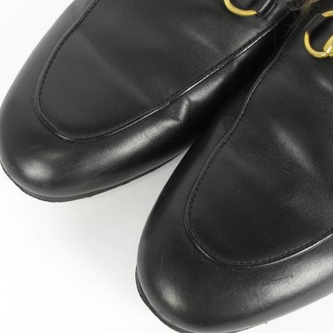 GUCCI（グッチ） プリンスタウン リ エディション レザー スリッパ