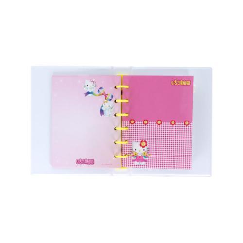 シール帳 シールバインダー ハローキティ サンリオ いちご新聞 ピンク