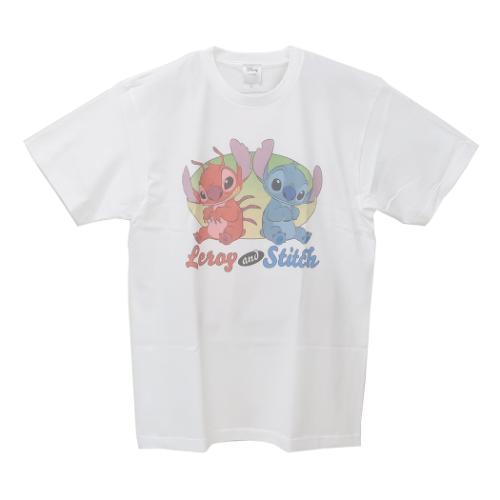T-SHIRTS Tシャツ ディズニー リロ＆スティッチ スティッチとリロイ L