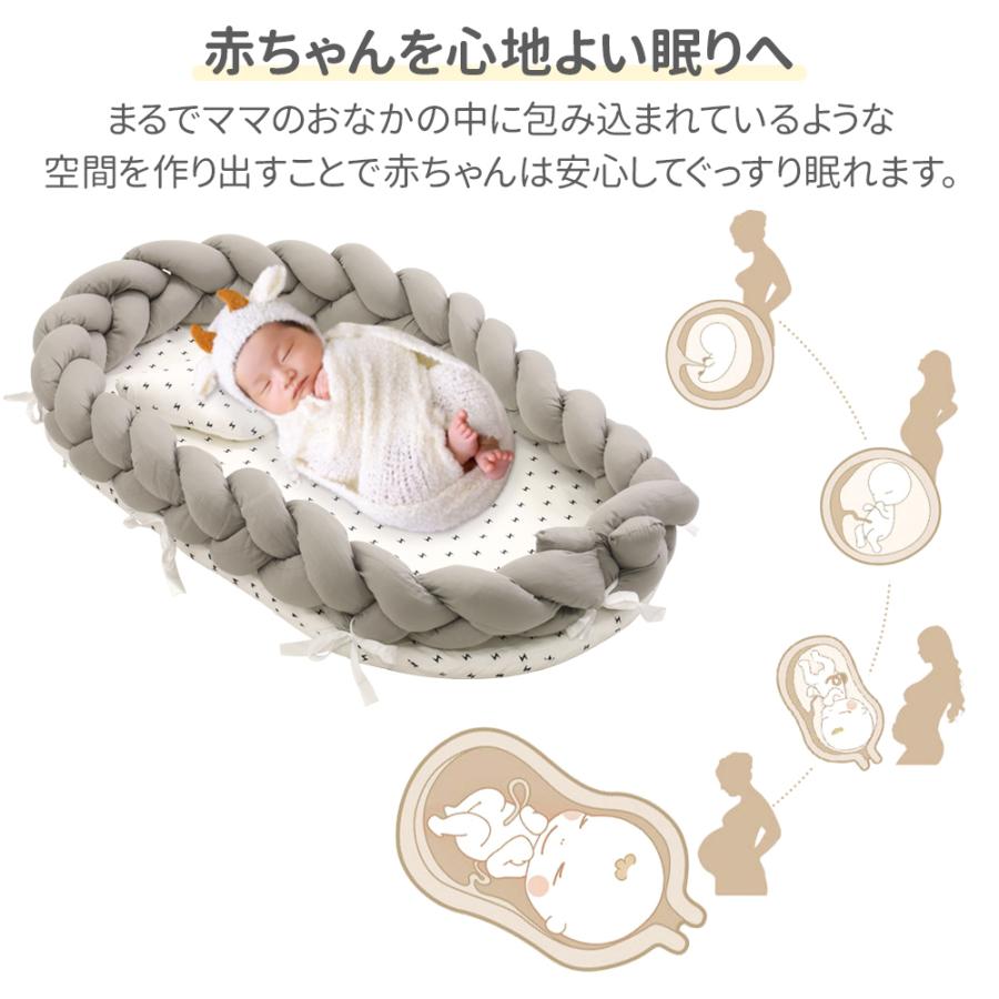 ベッドインベッド ベビーベッド 折りたたみ 新生児 添い寝 クーファン