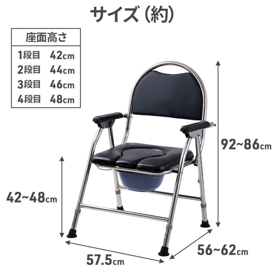 ポータブルトイレ 介護 防災 簡易トイレ 折りたたみ ポータブル トイレ