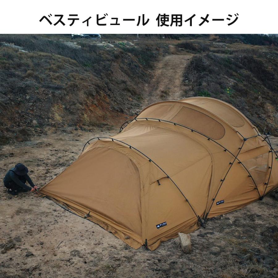 3fulgear beetle16 2.0大型シェルター テント 専用オプション ベスティ