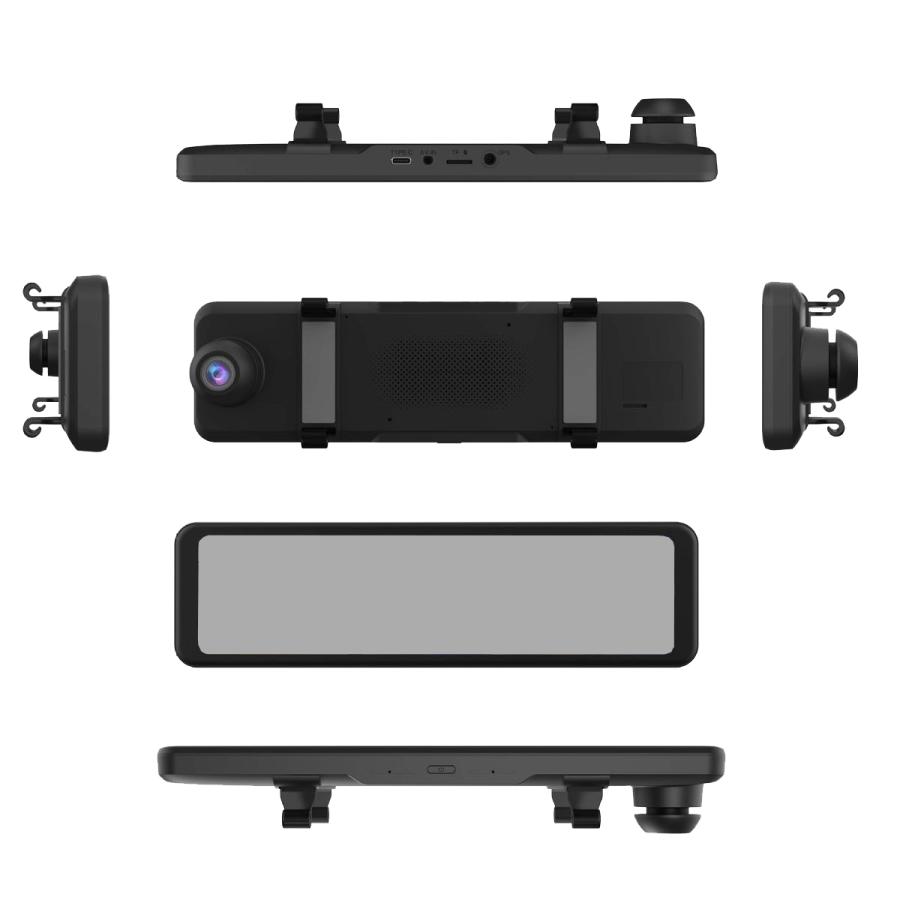 ドライブレコーダー ミラー型 4K画質 11インチ 前後 2カメラ GPS搭載