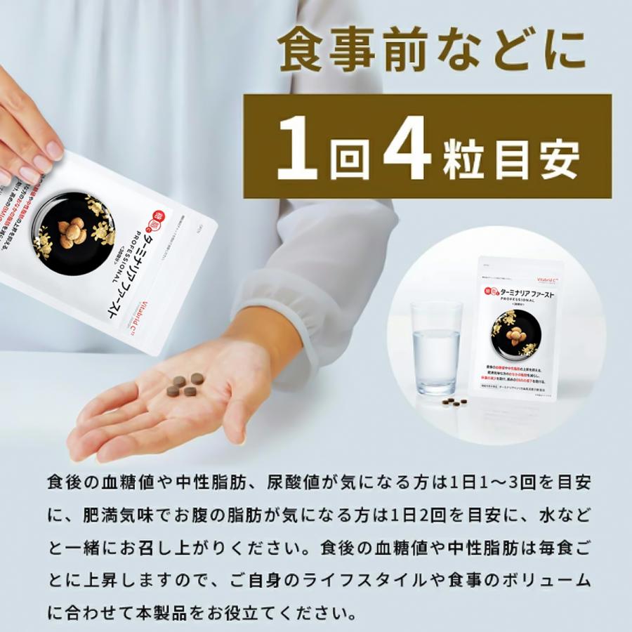 VitabridC 公式 ターミナリアファースト（グルメサプリ）2袋 血糖値 中