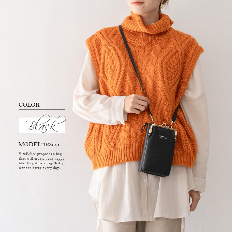 VitaFelice（ヴィータフェリーチェ） スマホショルダー レディース お
