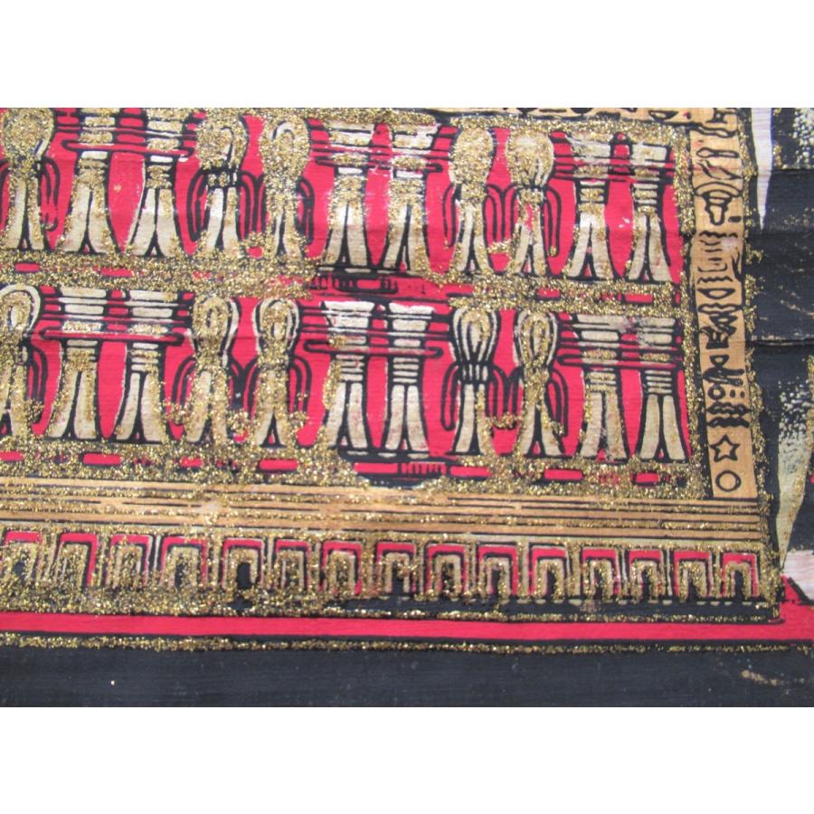 エジプト民芸品のパピルス紙・古代紙】【アヌビス神】エジプトのお土産