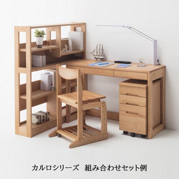 堀田木工所 デスク カルロ 幅100 奥行45 高さ73 組立式 アルダー材