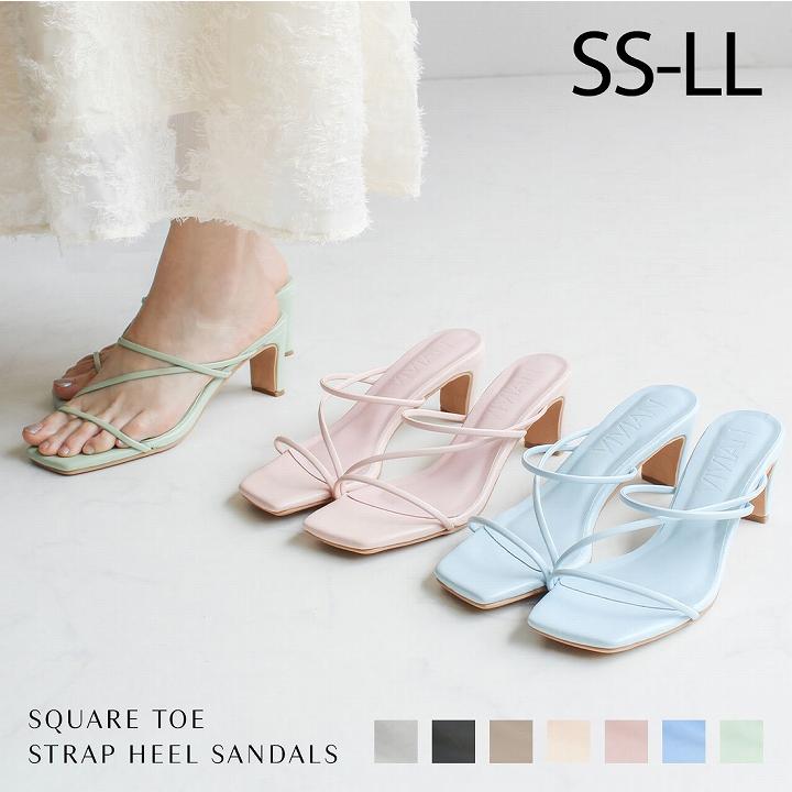 VIVIAN（ヴィヴィアン） サンダル レディース ナローストラップ 華奢