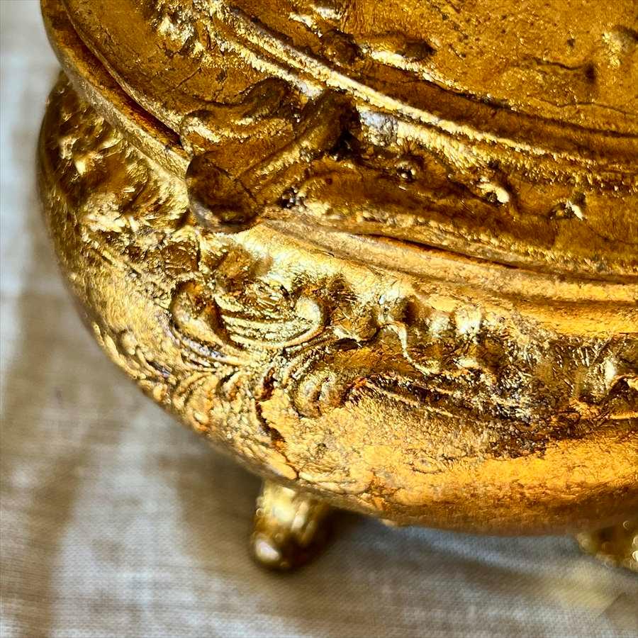 半額セール！3850円→1925円】 小物入れ ゴールド ロココ アンティーク