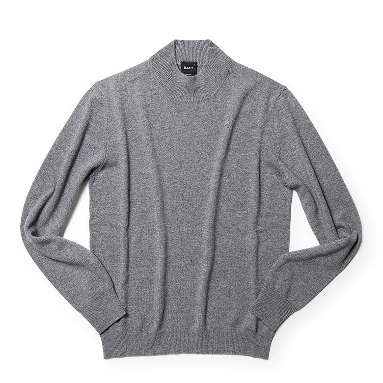BAFY（バフィー） ニット カシミヤ モックネック ハイゲージ 12ゲージ