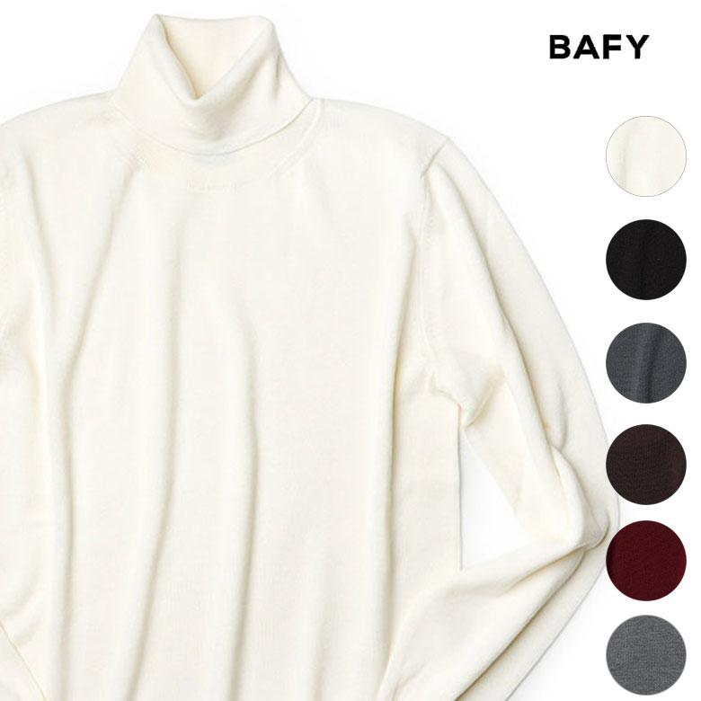 BAFY（バフィー） ニット タートルネック ハイネック ハイゲージ