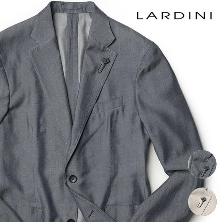 LARDINI（ラルディーニ） ジャケット テンセル ウール ダイアゴナル