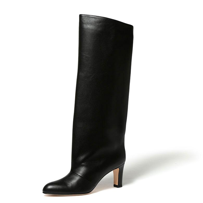 NEBULONI E（ネブローニ） ロングブーツ レザー ヒール6.5cm 秋冬