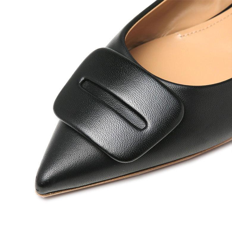 PELLICO（ペリーコ） パンプス ポインテッドトゥ レザー スエード