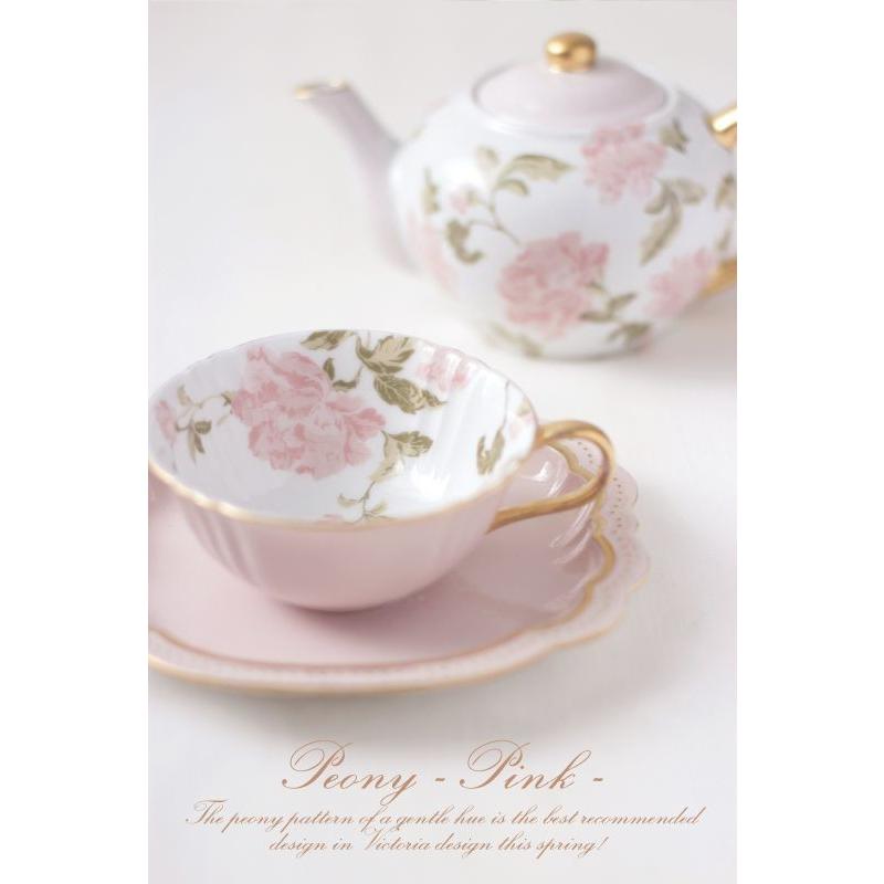 ポーセラーツ 転写紙 花柄 PEONY (S) (ピオニー・ピンク) : VICTORIA