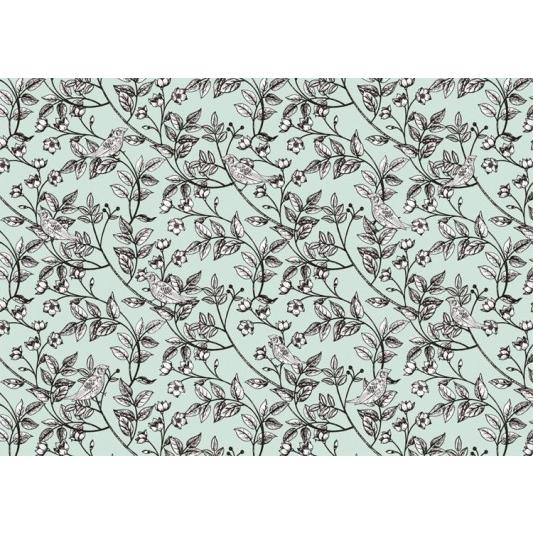 ポーセラーツ 転写紙 花柄 ANTIQUE FLOWER (アンティークフラワー