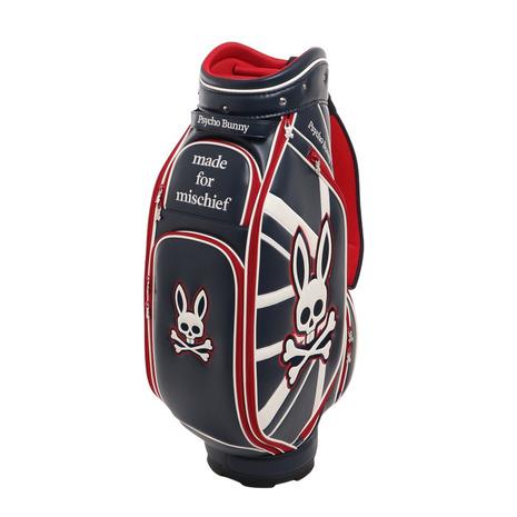 Psycho Bunny☆サイコバニー☆9.0型☆良品☆カート(WH×マルチ) Psycho