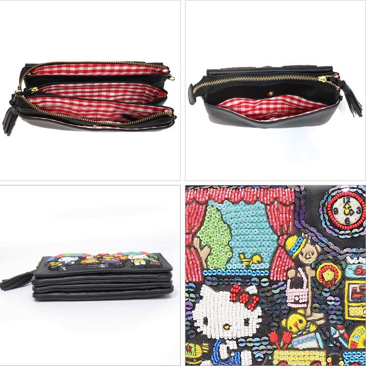 ハローキティ お財布ポシェット Kitty's House SHO3812 SHO3813