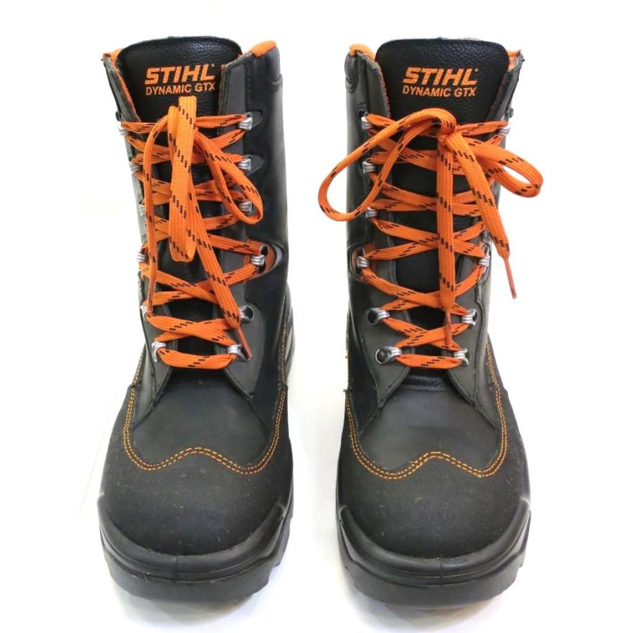 STIHL ダイナミック GTX 革製チェンソーブーツ メンズ ・27.0 ブラック