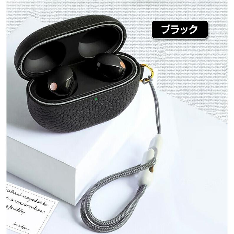 SONY ソニー WF-1000XM5 ケース PUレザー素材 イヤホン・ヘッドホン