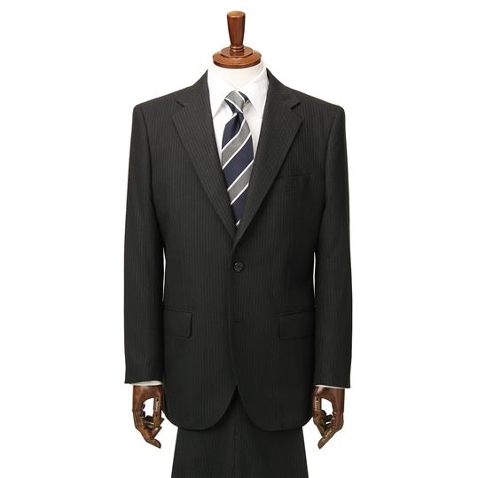 AOYAMA 【洋服の青山】スーツ メンズ スタンダード 秋冬用 ブラック系