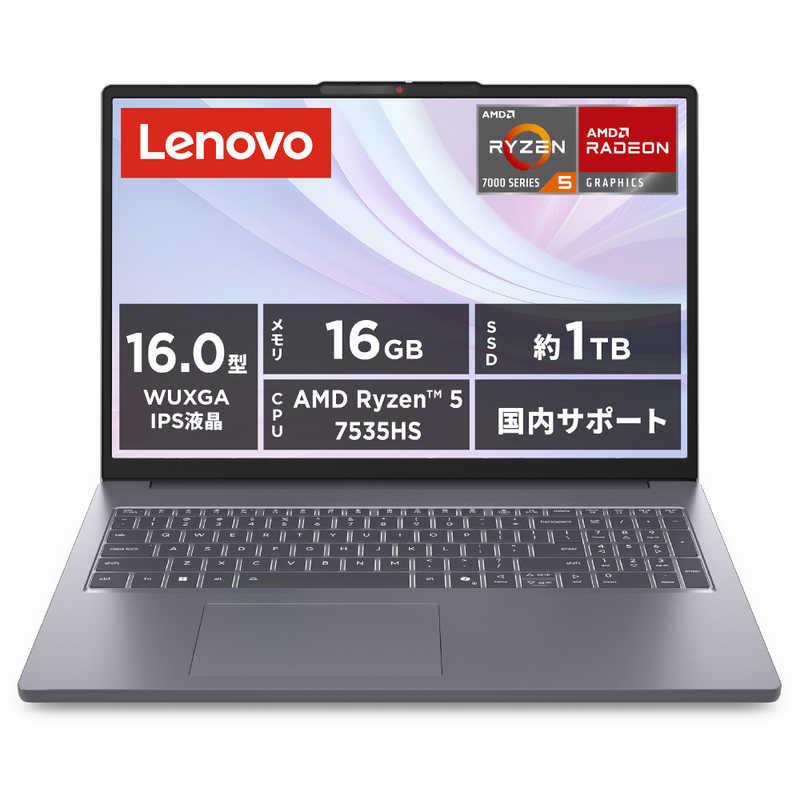 ノートパソコン IdeaPad Slim 3 Gen 10 [ 16型 / Win11 Home Ryzen 5