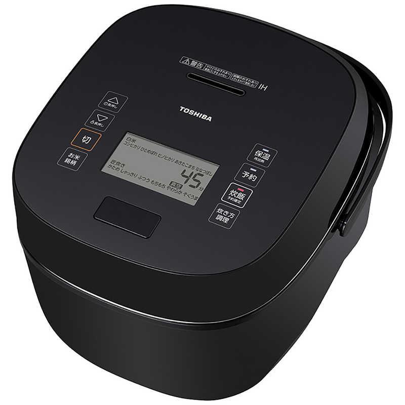 東芝 TOSHIBA 炊飯器 1升 炎匠炊き 真空圧力IH グランブラック RC