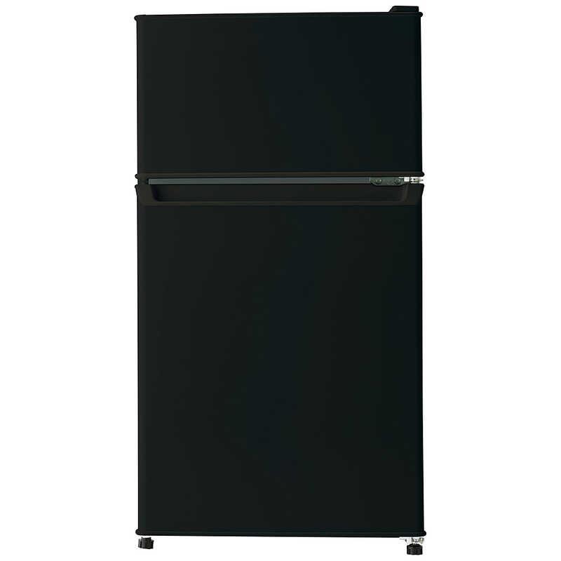 新生活家電4点セット ブラック 黒 冷蔵庫87L 2ドア右開き 洗濯機5kg