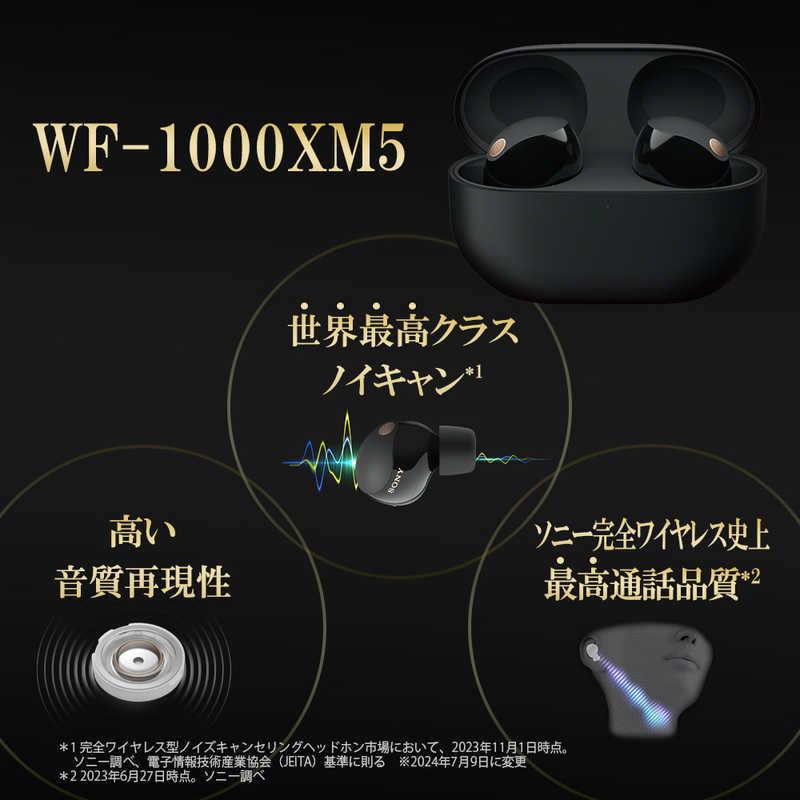 SONY（ソニー） 完全ワイヤレスイヤホン ブラック ノイズキャンセ