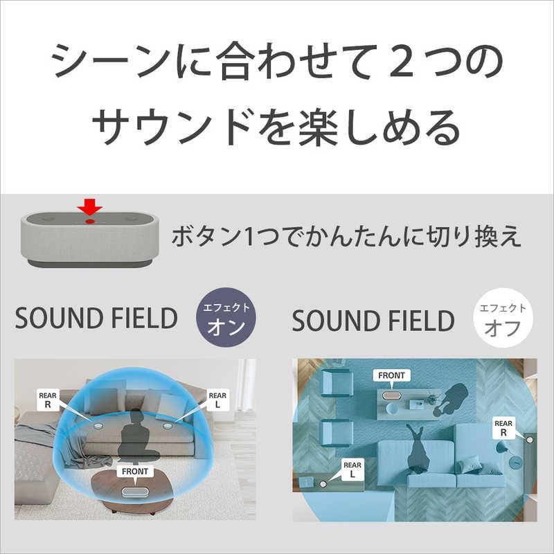 SONY（ソニー） 完全ワイヤレス Bluetoothスピーカー グレー