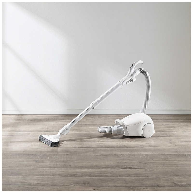 パナソニック Panasonic キャニスター掃除機 紙パック式 ホワイト MC