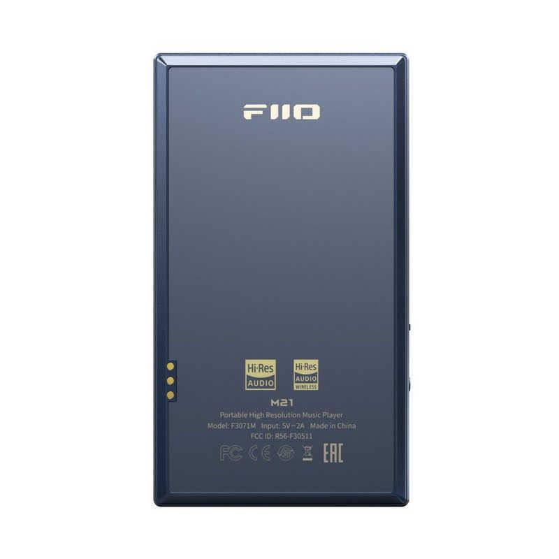 FIIO M21 ［ハイレゾ対応 / 64GB］ Dark Blue FIO-M21-L : コジマYahoo