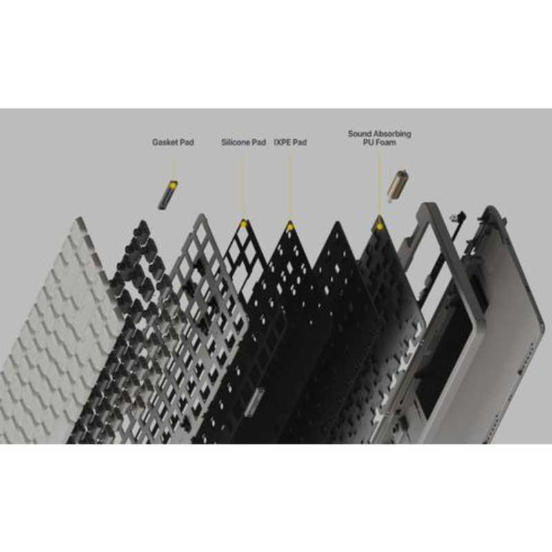 LOFREE キーボード Flow Lite JIS ホワイト [有線・ワイヤレス