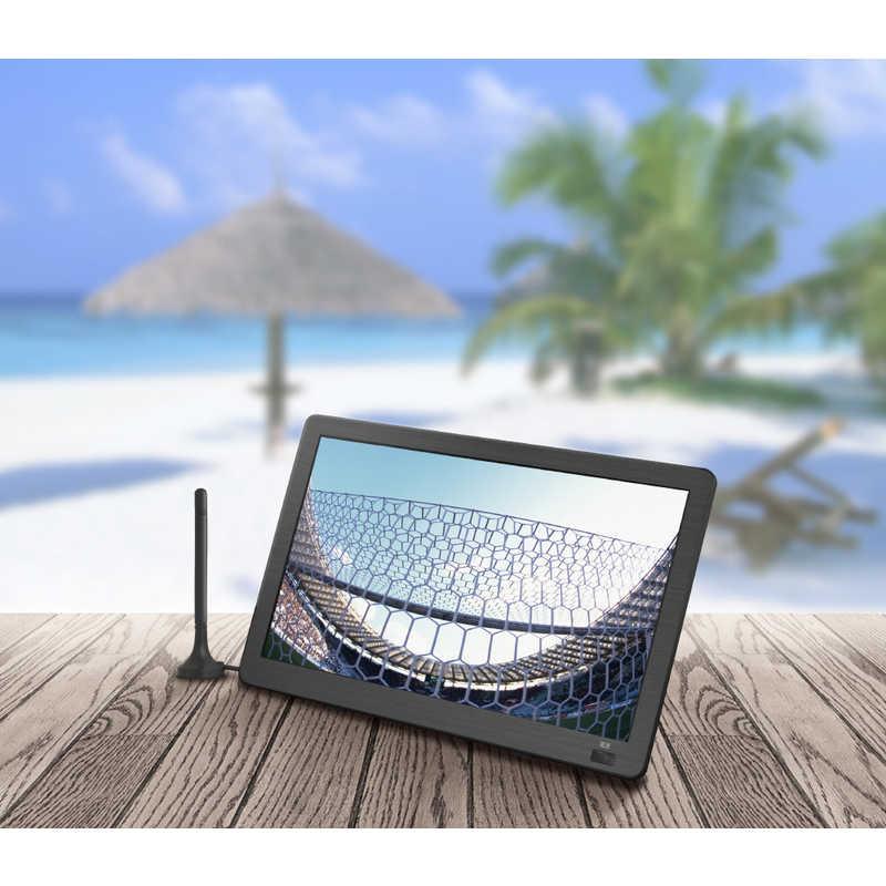 TEES 14V型ポータブルテレビ ブラック PTV-140-BK : コジマYahoo!店