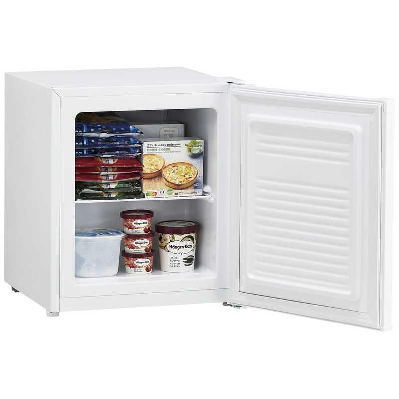 ハイアール 冷凍庫 1ドア 33L 右開き スリム 直冷式 幅44cm ホワイト