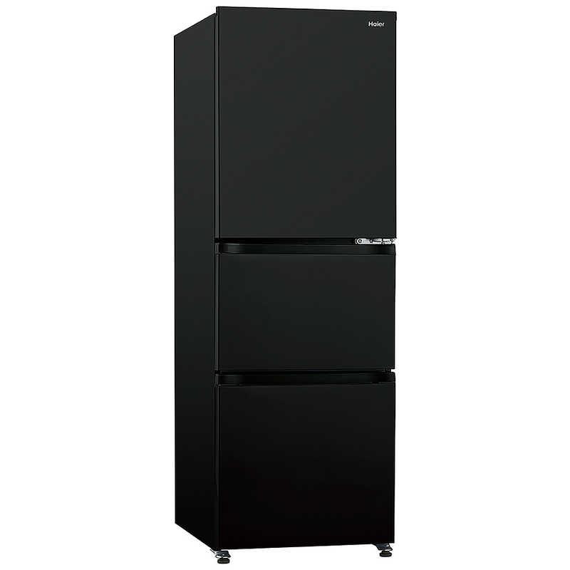 ハイアール 冷蔵庫 3ドア 幅54cm 286L 右開き チャコールブラック JR
