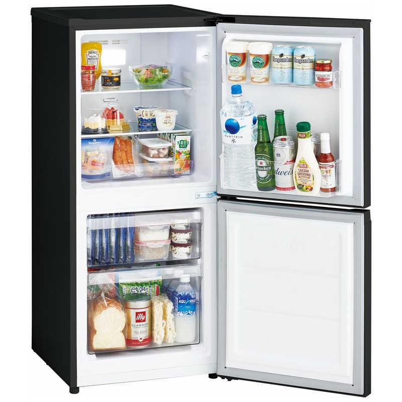 ORIGINALBASIC 冷蔵庫 2ドア 右開き 121L 冷凍室 48L 幅49.5cm