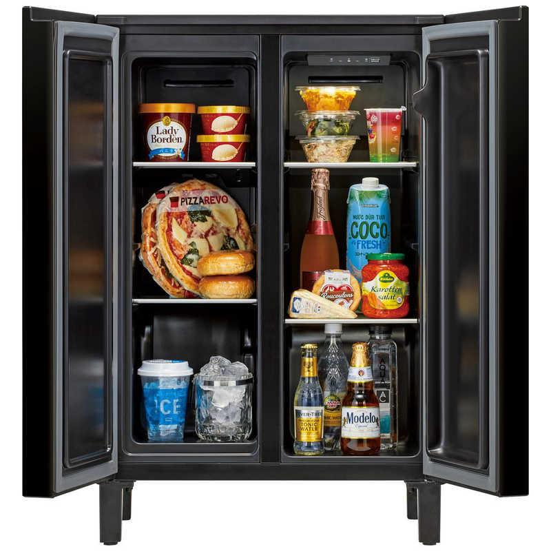 アクア AQUA 冷蔵庫 2ドア 72L フレンチドア(観音開き) LOOC ルーク