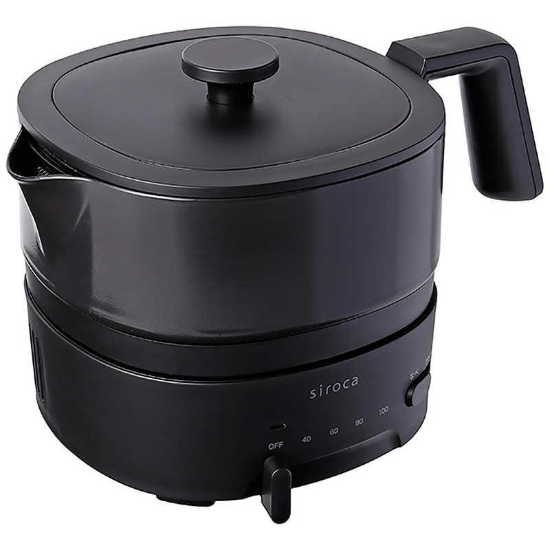 siroca（シロカ） おりょうりケトル ちょいなべ ブラック SK-M251(K