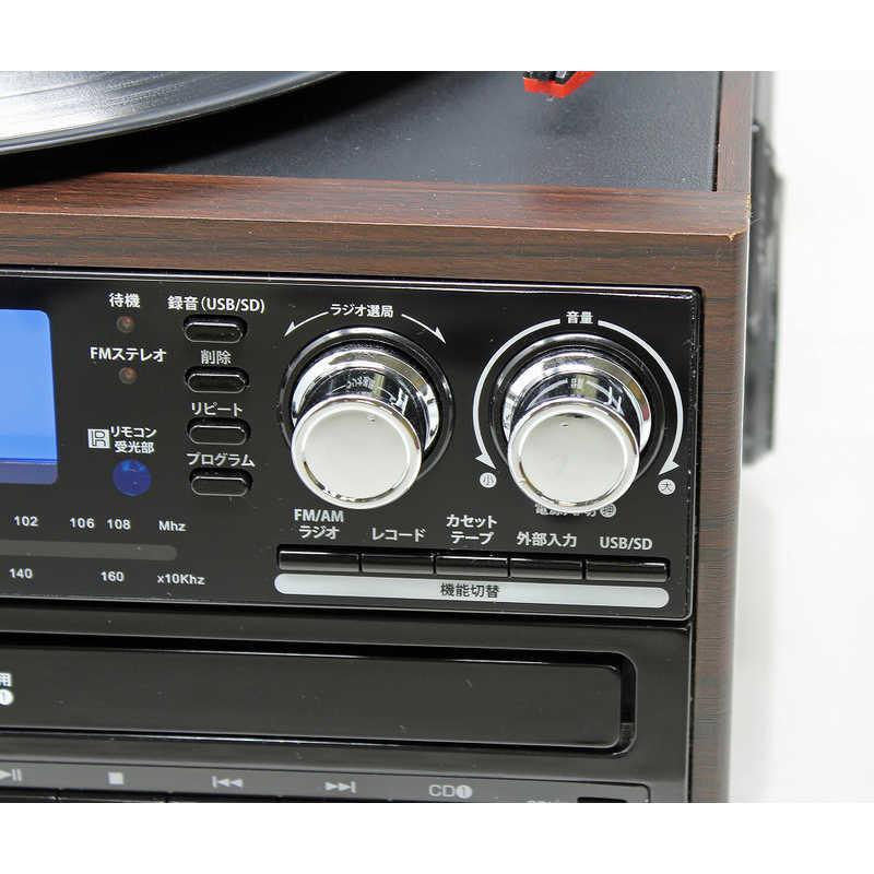 WINTECH スピーカー搭載ダブルCDマルチオーディオプレーヤー KRP