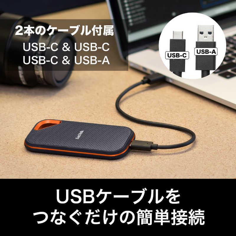 SanDisk（サンディスク） SDSSDE81-4T00-J25 外付けSSD USB-C＋USB-A