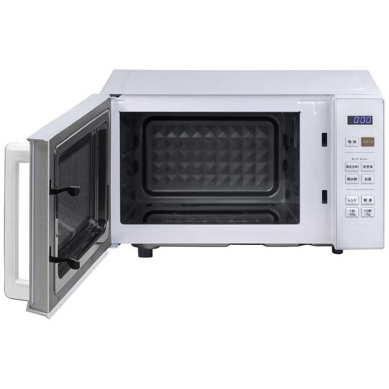 山善（YAMAZEN） ヤマゼン 電子レンジ 18L フラット ヘルツフリー