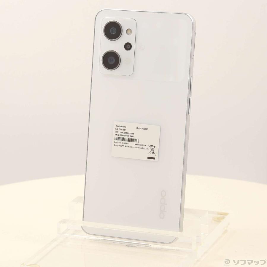中古〕OPPO(オッポ) OPPO Reno9 A 128GB ムーンホワイト YMOPRENO9A Y