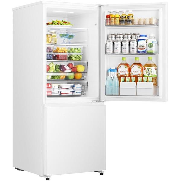 Hisense(ハイセンス) 冷凍冷蔵庫 ホワイト HR-G260HW ［幅55cm /257L