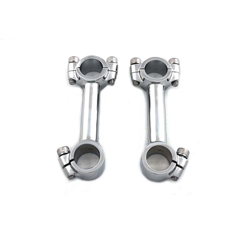 ブラス ポリッシュ 4インチ ドッグボーン ライザー セット 1インチ